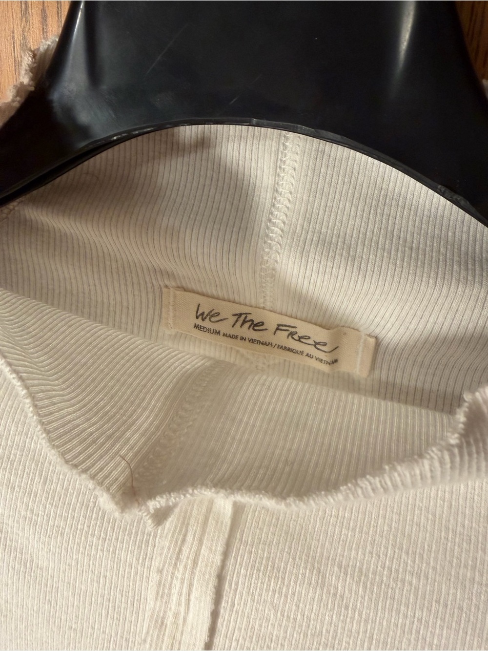 We The Free by Free People Cleo Ribbed Turtleneck Long Sleeved Top - Picture 6 of 7